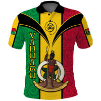 (Custom Text and Number) Vanuatu Polo Shirt Pig Tusk Polynesian LT13 - Polynesian Pride