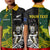 Custom Australia Rugby Mix Aotearoa Rugby Polo Shirt Wallabies All Black Special Version LT14 - Polynesian Pride