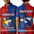 Custom TokoUso Polo Shirt Tonga and Samoa United We Stand Divided We Fall LT14 - Polynesian Pride