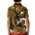 Custom Hawaii Polo Shirt Kakau Polynesian Crab With Waves Ver.02 LT14 - Polynesian Pride