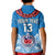 (Custom Personalise Text and Number) Toa Samoa Rugby Polo Shirt KID Manu Siva Tau Style Ulafala LT13 - Polynesian Pride