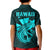 (Custom Personalised) Hawaii Polo Shirt KID Kakau Kanaka Maoli Combine Polynesian Shark Ver.04 LT14 - Polynesian Pride