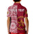 (Custom Personalised) Tonga Eua High School Polo Shirt KID Tongan Ngatu Pattern LT14 - Polynesian Pride