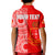 (Custom Personalised) Kolisi Tonga High School Polo Shirt KID Tongan Ngatu Pattern LT14 - Polynesian Pride