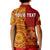 (Custom Personalised) Tonga Vavau High School Polo Shirt KID Tongan Ngatu Pattern LT14 - Polynesian Pride