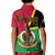 Vanuatu Polo Shirt Aboriginal Turtle Mix Sand Drawing LT13 - Polynesian Pride