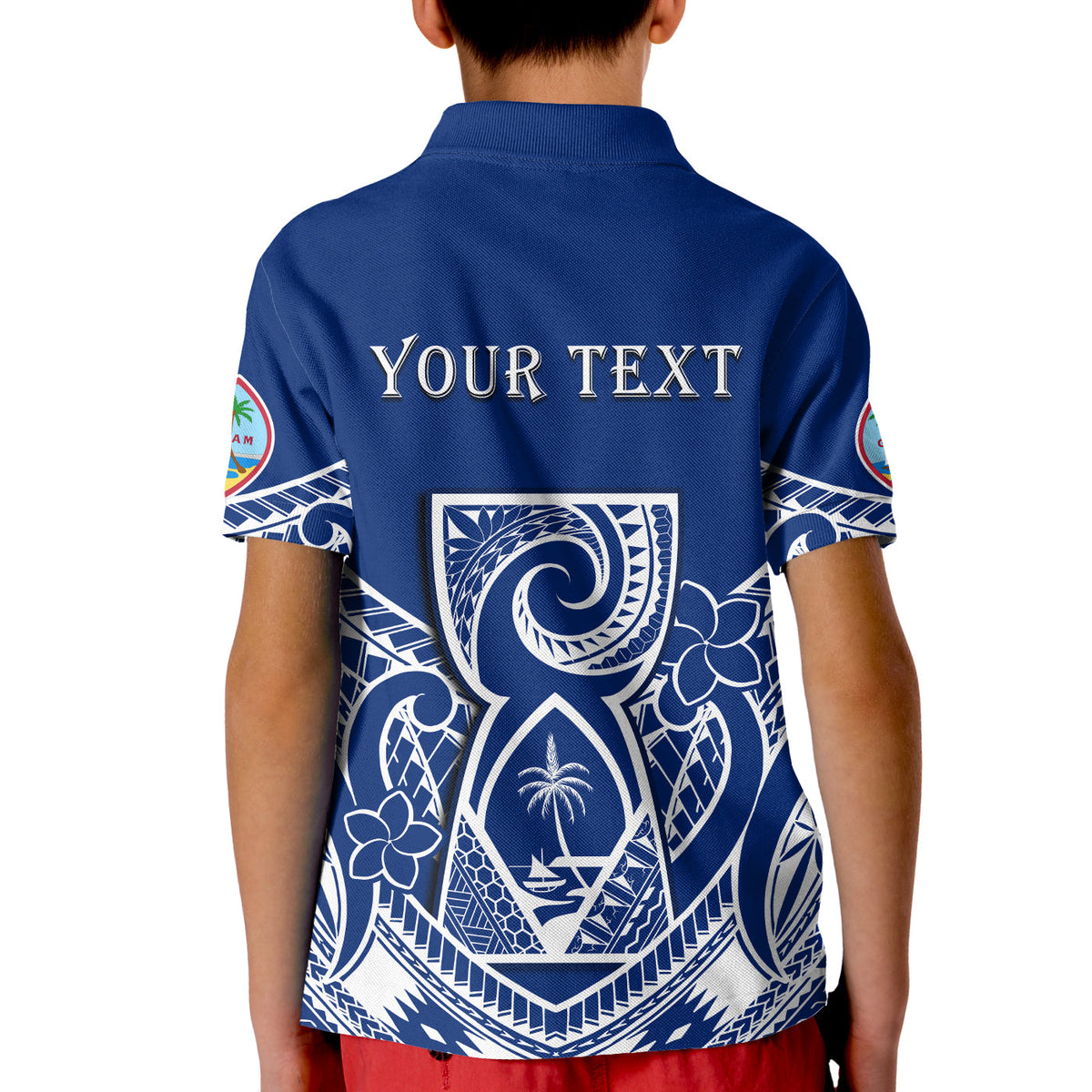 Custom Guam History and Chamorro Heritage Day Polo Shirt Latte Stone Polynesian LT14 - Polynesian Pride