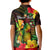 (Custom Personalised) Hawaii Polo Shirt KID Pineapple Mix Kakau Reggae Kanaka LT14 - Polynesian Pride