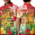 Custom Aloha Poly Fest Polo Shirt Polynesian Pattern With Tropical Flowers LT14 Kid Reggae - Polynesian Pride