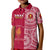 (Custom Text And Number) Beulah Tonga College Polo Shirt KID Class Of Year Tongan Ngatu Pattern LT14 - Polynesian Pride