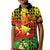 Custom Hawaii Flowers Polo Shirt Color Tribal Pattern Hawaiian LT13 - Polynesian Pride