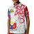 Custom Philippines Polo Shirt Sun Filipino Polynesian mix Flowers Special Vibe LT13 - Polynesian Pride