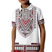 Custom Polynesian Polo Shirt Dashiki With Polynesian Tattoo Royal Version LT14 - Polynesian Pride