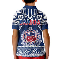 Samoa Rugby Polo Shirt KID Toa Samoa Pacific Sporty LT14 - Polynesian Pride