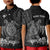 (Custom Personalised) Hawaii Polynesian Polo Shirt KID Gray Sea Turtles Hawaiian LT13 Unisex Gray - Polynesian Pride