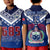 Custom Personalise Text and Number Samoa 685 Polo Shirt Uso Aso Uma Toa Samoa Rugby History Made LT13 - Polynesian Pride