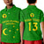 (Custom Text and Number) Cocos (Keeling) Islands Polo Shirt KID Proud Flag Unique LT13 Unisex Green - Polynesian Pride