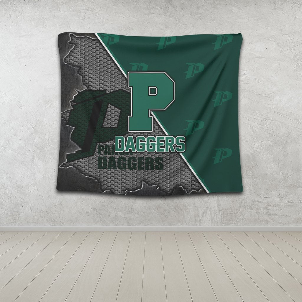 Hawaii - Pahoa High Tapestry - AH Wall Tapestry Medium 80" x 68" Green - Polynesian Pride