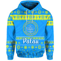 Palau Christmas Hoodie Simple Style LT8 - Polynesian Pride
