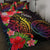 Palau Quilt Bed Set - Tropical Hippie Style Black - Polynesian Pride