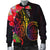 Palau Men's Bomber Jacket - Tropical Hippie Style - Polynesian Pride