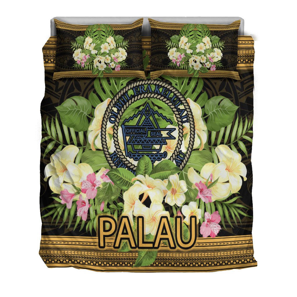 Palau Bedding Set - Polynesian Gold Patterns Collection - Polynesian Pride