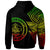 Palau Custom Personalized Zip up Hoodie Flash Style Reggae - Polynesian Pride