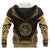 Palau Polynesian Chief Custom Hoodie Gold Version Unisex Gold - Polynesian Pride