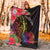 Papua New Guinea Premium Blanket - Tropical Hippie Style - Polynesian Pride