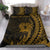 Papua New Guinea Bedding Set - Wings Style Black - Polynesian Pride