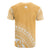 Papua New Guinea All Over T Shirt Papua New Guinea Flag Polynesian Tribal Gold Version 1 - Polynesian Pride