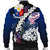 Philippines Custom Personalized Men's Bomber Jacket - Butterfly Sampaguita Flower - Polynesian Pride