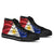 Philippines High Top Shoes - 500th Victory And Humanity Style Flag - Polynesian Pride