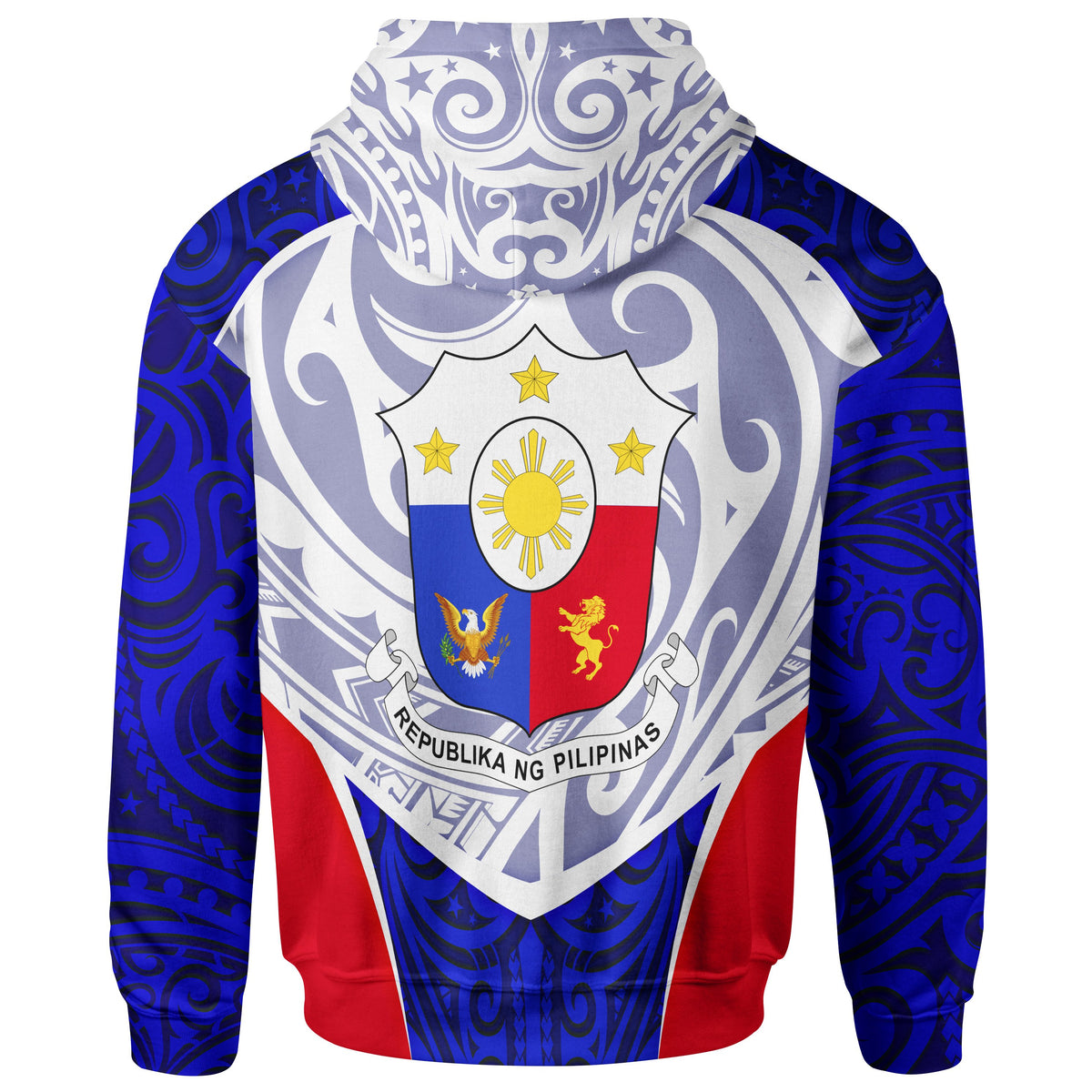 Philippines Hoodie Polynesian Sport Style - Polynesian Pride