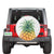 Pineapple Dottie Spare Tire Cover AH Black - Polynesian Pride