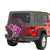 Plumeria Polynesia Pink Spare Tire Cover AH - Polynesian Pride