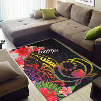 Pohnpei Area Rug - Tropical Hippie Style - Polynesian Pride