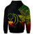 Pohnpei Custom Personalized Zip up Hoodie Flash Style Reggae - Polynesian Pride