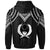 Pohnpei Custom Hoodie Polynesian Armor Style Black - Polynesian Pride