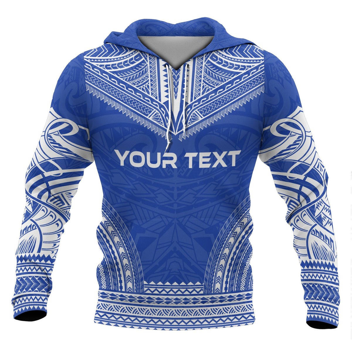 Pohnpei Polynesian Chief Custom Hoodie Flag Version - Polynesian Pride