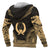 Pohnpei Polynesian Chief Custom Hoodie Gold Version - Polynesian Pride