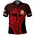 Kolisi Tonga Atele Custom Polo Shirt Roaring Lion LT7 Black - Polynesian Pride