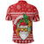 Hawaii Christmas Polo Shirt Mele Kalikimaka Tropical Santa LT7 - Polynesian Pride