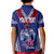 Personalised Toa Samoa Polo Shirt KID Ulafala Style Samoa Warriors LT7 - Polynesian Pride