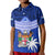 Custom Fiji Coat Of Arms Polo Shirt Polynesian Tapa Palm Tree LT9 - Polynesian Pride