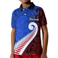 Custom Waitangi Day Polo Shirt Aotearoa Hei Tiki Silver Fern LT9 - Polynesian Pride