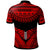 Niue Custom Polo Shirt Tribal Pattern Cool Style Red Color - Polynesian Pride