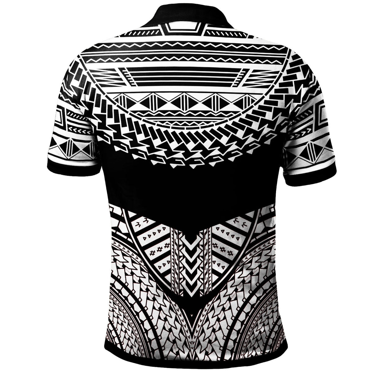 Guam Custom Polo Shirt Tribal Pattern Cool Style White Color - Polynesian Pride