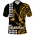 Custom Hawaii Nanakuli High School Polo Shirt Tribal Kakau LT9 Yellow - Polynesian Pride