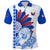 Custom Philippines Barong Polo Shirt Sun of Philippinas With Eagles LT9 White - Polynesian Pride